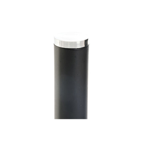 Βάση Χαρτιού Κουζίνας DKD Home Decor Φυσικό Μαύρο Ανοξείδωτο ατσάλι Διακοσμητική κανάτα (15 x 15 x 34 cm)