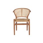 Καρέκλα Τραπεζαρίας DKD Home Decor 49 x 42 x 78 cm 57 x 48 x 80 cm Καφέ