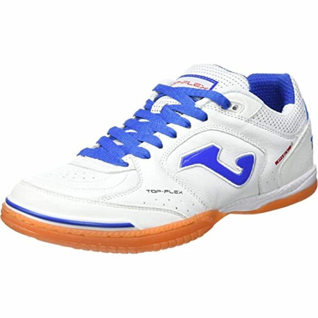 Παπούτσια Ποδοσφαίρου Eσωτερικού Xώρου (Σάλας) Joma Sport Top Flex 2122 Λευκό Ενήλικες