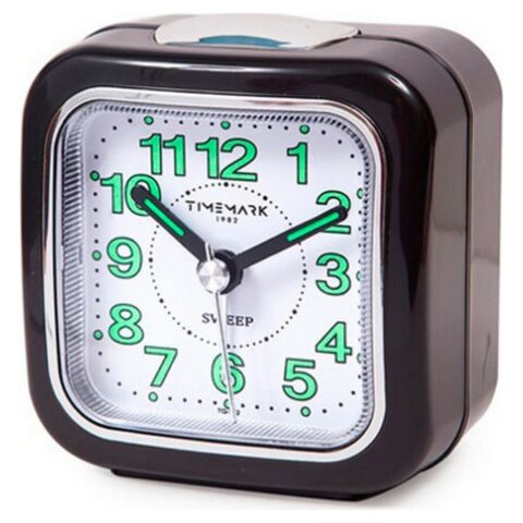 Αναλογικό Ρολόι Ξυπνητήρι Timemark Μαύρο (7.5 x 8 x 4.5 cm)