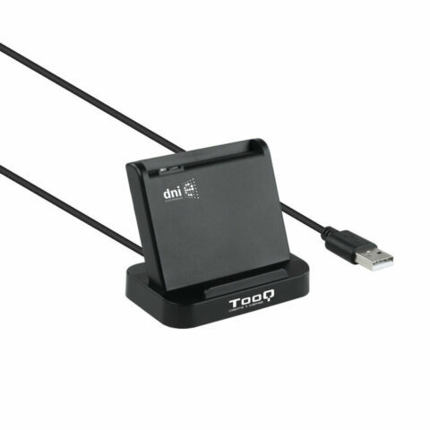 Έξυπνη Μονάδα Ανάγνωσης Καρτών TooQ DNIe VISION USB 2.0 Μαύρο