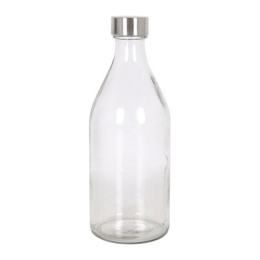 Γυάλινο Mπουκάλι Διαφανές 1 L