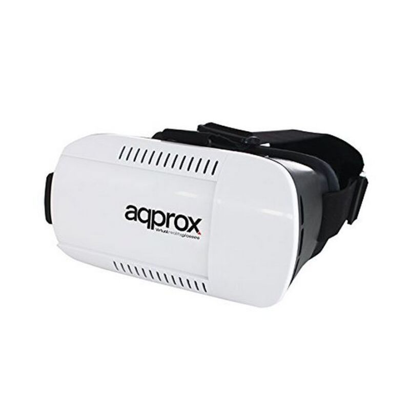 Γυαλιά Εικονικής Πραγματικότητας approx! APPVR01 Smartphone 3.5"-6" Android Windows iOS Λευκό Μαύρο
