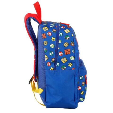 Σχολική Τσάντα Super Mario Μπλε Κόκκινο 31 x 43 x 13 cm