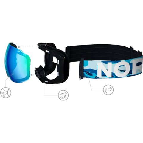 Γυαλιά για Σκι Northweek Magnet Μπλε Πολωμένα
