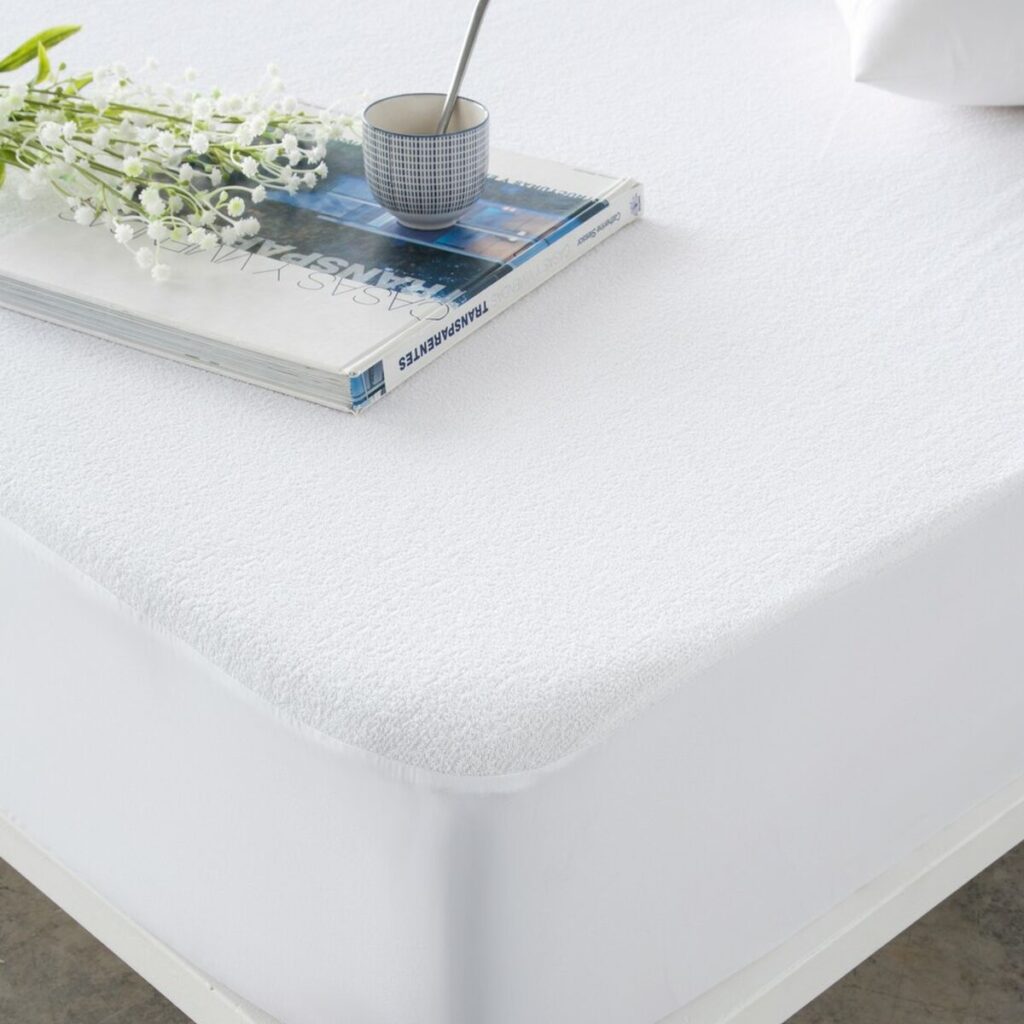 Προστατευτικό στρώμα Naturals Λευκό Kρεβάτι 135 135 x 190/200 cm