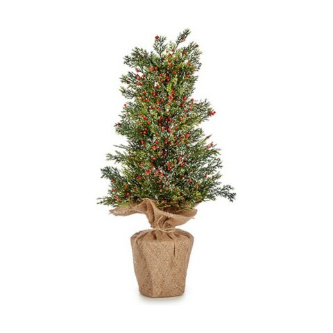 Χριστουγεννιάτικο δέντρο Μούρα 16 x 50 x 16 cm Κόκκινο Καφέ Πράσινο Πλαστική ύλη