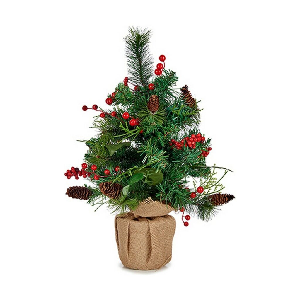 Χριστουγεννιάτικο δέντρο Καφέ Κόκκινο Πράσινο 23 x 47 x 27 cm