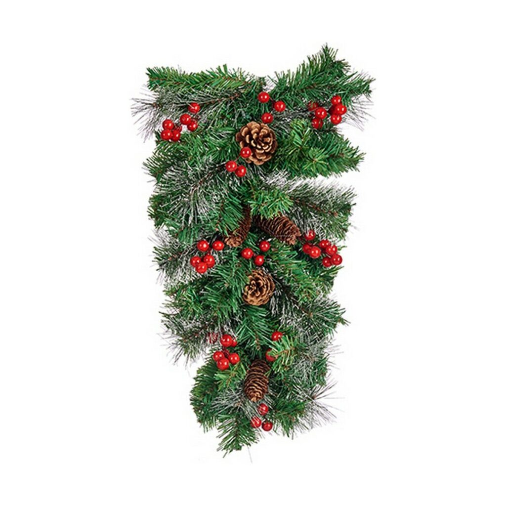 Χριστουγεννιάτικο Στολίδι 30 x 9 x 65 cm Κόκκινο Καφέ Πράσινο