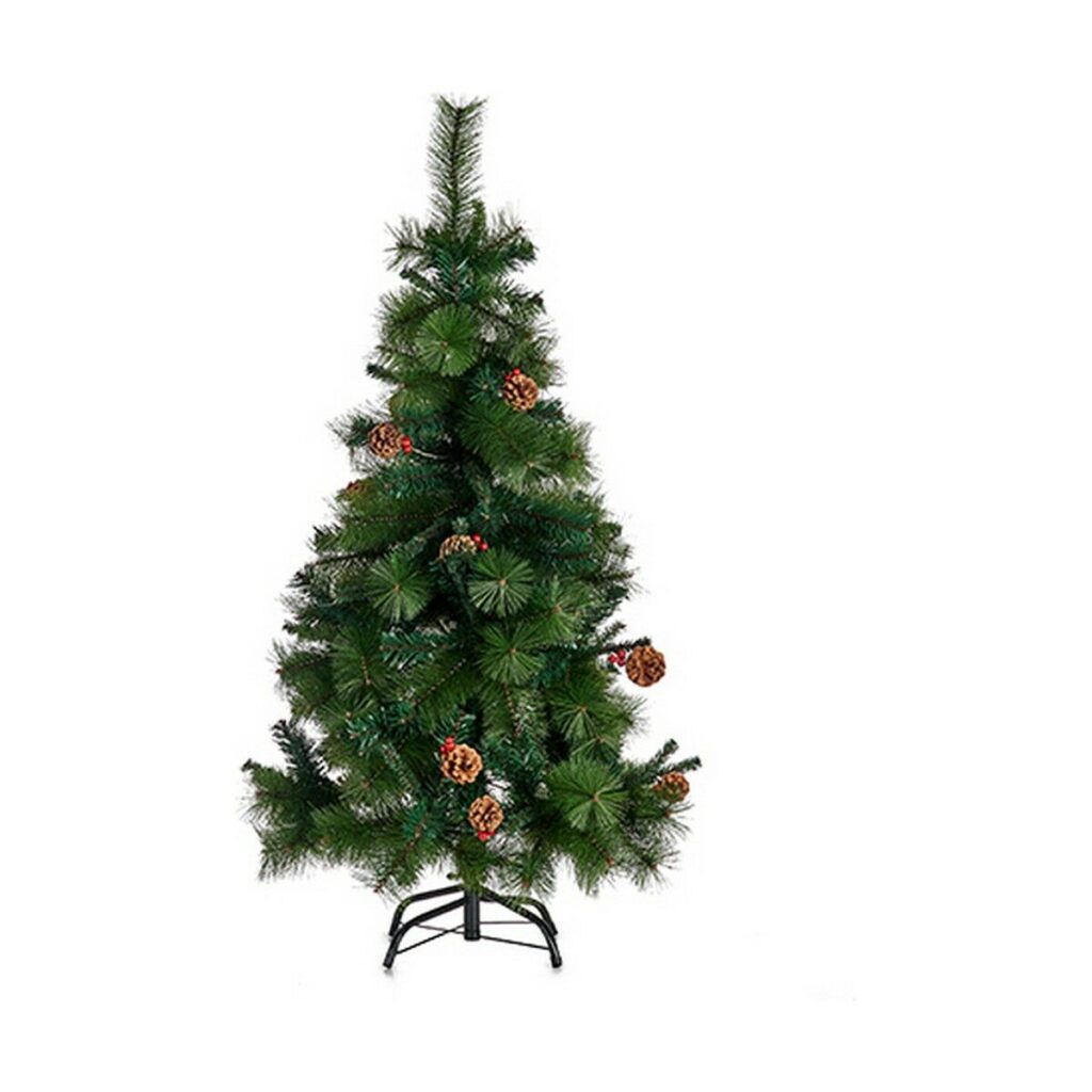 Χριστουγεννιάτικο δέντρο Κόκκινο Μέταλλο Πράσινο Πλαστική ύλη (Ø 80 x 180 cm)