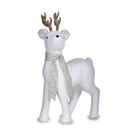 Christmas reindeer Λευκό πολυστερίνη (37 x 54 x 21 cm)