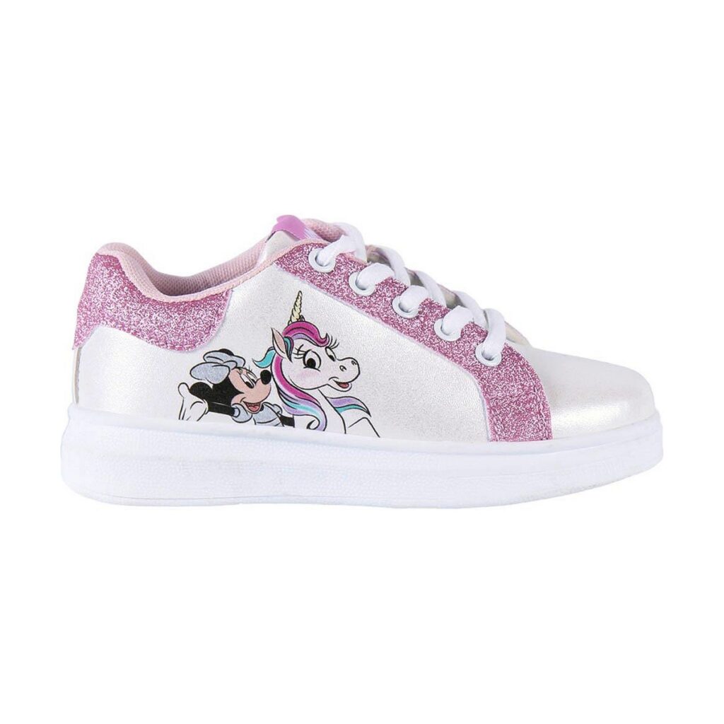 Παιδικά Aθλητικά Παπούτσια Minnie Mouse Ροζ Fantasy Λευκό