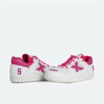 Παπούτσια Ποδοσφαίρου Eσωτερικού Xώρου (Σάλας) Munich Continental 942 Ροζ Λευκό Ενήλικες