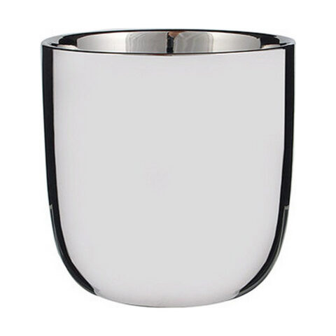 Γλάστρα Mica Decorations Κεραμικά Ασημί (11