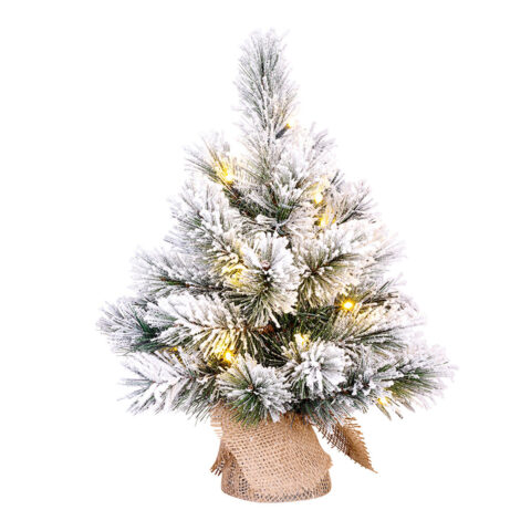 Χριστουγεννιάτικο δέντρο Black Box Mini Φως LED Παγωμένος (23 x 45 cm)