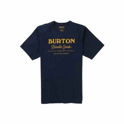 Ανδρική Μπλούζα με Κοντό Μανίκι Burton Durable Goods Μαύρο