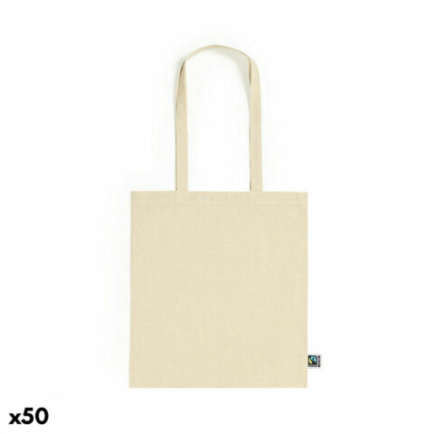 Τσάντα 141265 Μπεζ 100% βαμβάκι Φυσικό (70 cm) (50 Μονάδες)