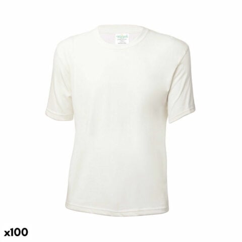 Μπλούζα με Κοντό Μανίκι 141299 Φυσικό (100 Μονάδες)