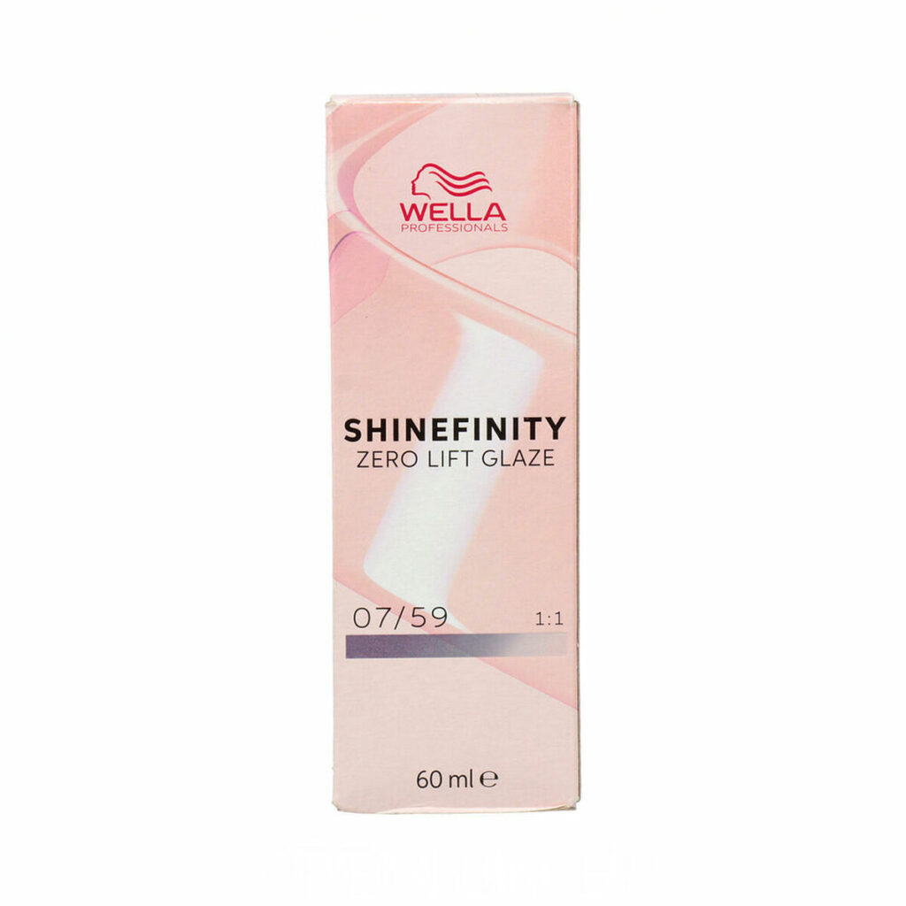 Μόνιμος Χρωματισμός Wella Shinefinity Nº 07/59 (60 ml)