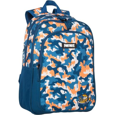Σχολική Τσάντα με Ρόδες Fortnite Μπλε Καμουφλάζ (42 X 32 X 20 cm)