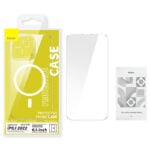 Baseus Crystal Transparent Magnetic Case and Tempered Glass set for iPhone 14