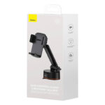 Car Holder Baseus Easy Control Clamp with suction cup (black)