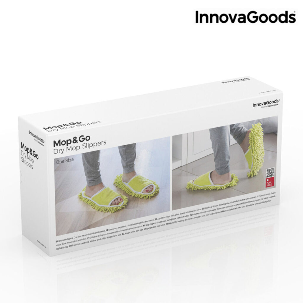 Παντόφλες Σφουγγαρίστρα Mop&Go InnovaGoods