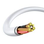 Wired in-ear headphones Vipfan M13 (white)