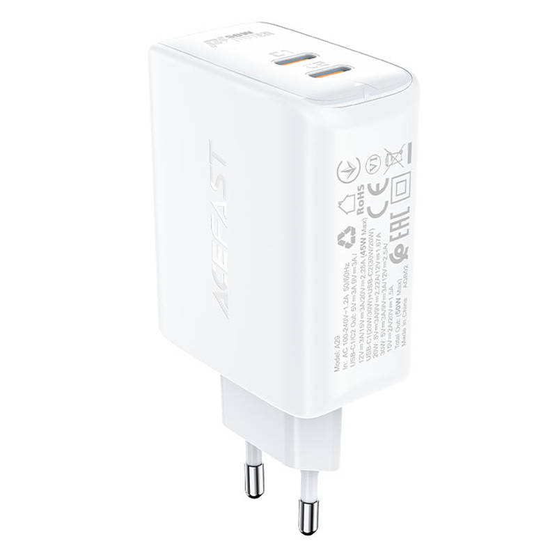 Wall charger Acefast A29 PD50W GAN