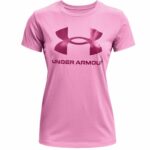 Γυναικεία Μπλούζα με Κοντό Μανίκι Under Armour Graphic Ροζ