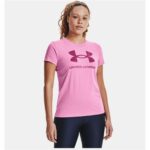 Γυναικεία Μπλούζα με Κοντό Μανίκι Under Armour Graphic Ροζ