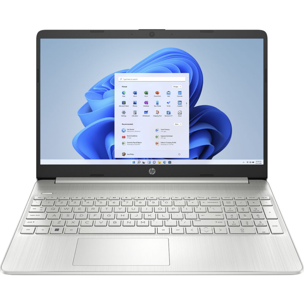 Notebook HP 15S-FQ4102NS I7-1195G7 8GB 512GB SSD Πληκτρολόγιο Qwerty 15