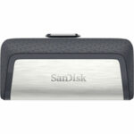 Στικάκι USB SanDisk Ultra Dual Drive USB Type-C Μαύρο Μαύρο/Ασημί 32 GB