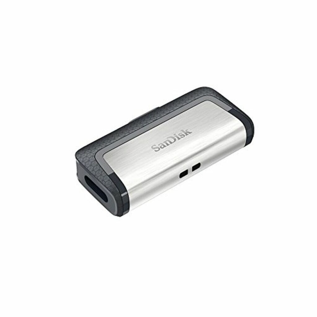 Στικάκι USB SanDisk SDDDC2-128G-G46 Μαύρο Μαύρο/Ασημί Ασημί 128 GB