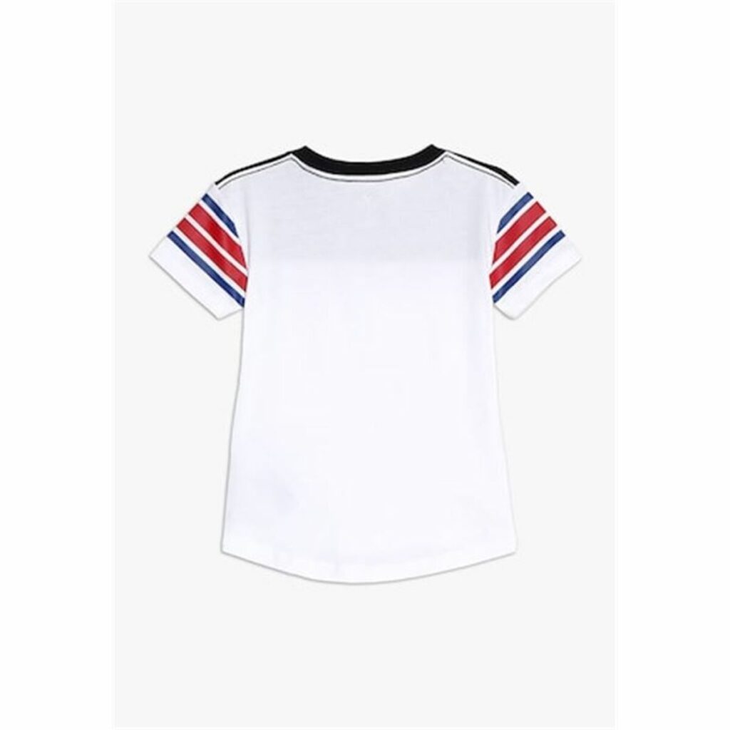 Παιδικό Μπλούζα με Κοντό Μανίκι Converse Retro Sport Λευκό