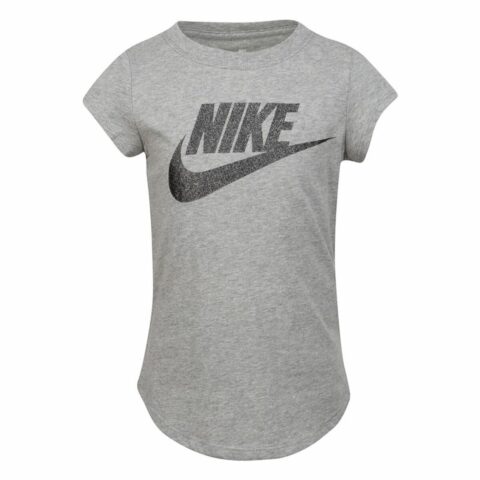 Παιδικό Μπλούζα με Κοντό Μανίκι Nike  Futura SS Γκρι
