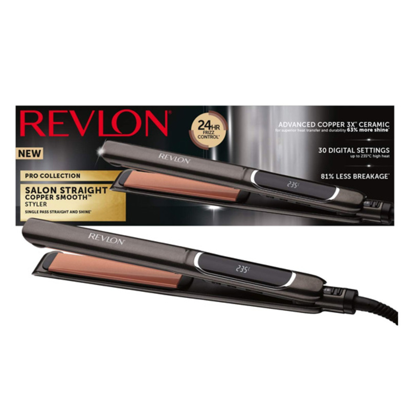 Μηχανή Ισιώματος Μαλλιών Revlon RVST2175E Μαύρο