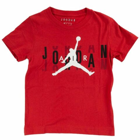 Παιδικό Μπλούζα με Κοντό Μανίκι Nike Jordan High Brand Κόκκινο