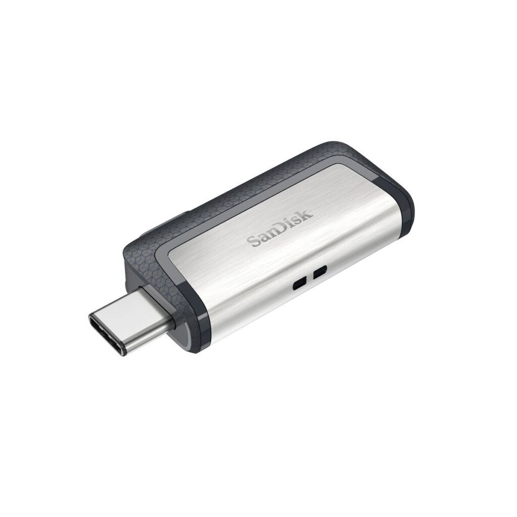 Στικάκι USB SanDisk SDDDC2-128G-G46 Μαύρο Μαύρο/Ασημί Ασημί 128 GB