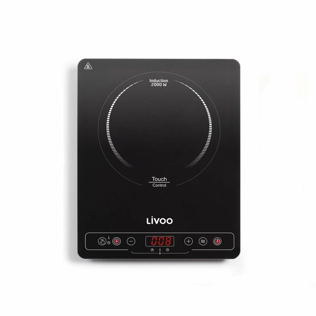 Ηλεκτρική Εστία Livoo DOC235 2000 W Μαύρο