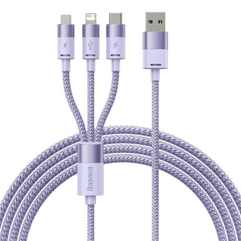 3in1 USB cable Baseus StarSpeed Series