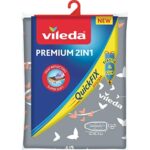 Θήκη για Σιδερώστρα Vileda 163229 Premium 2 σε 1 Γκρι (130 x 45 cm)