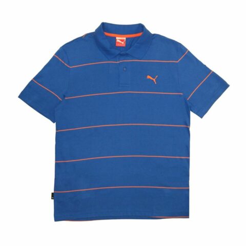 Ανδρική Μπλούζα Polo με Κοντό Μανίκι Puma Jacquard Μπλε