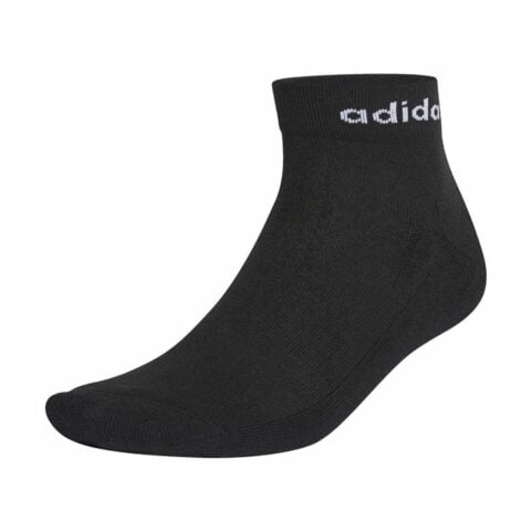 Κάλτσες Αστραγάλου Adidas Half-Cushioned 3 ζευγάρια Μαύρο