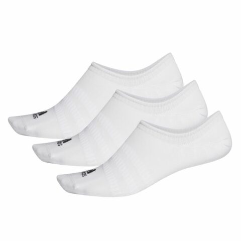 Κάλτσες Αστραγάλου Adidas Piqui 3 ζευγάρια Λευκό