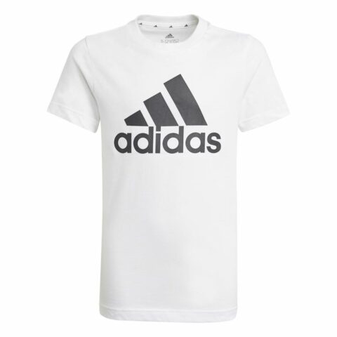Μπλούζα με Κοντό Μανίκι Adidas Essentials  Λευκό