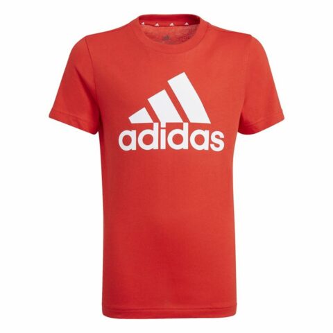 Μπλούζα με Κοντό Μανίκι Adidas Essentials  vivid Κόκκινο