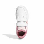 Παπούτσια για Τρέξιμο για Παιδιά Adidas Hoops 3.0 Λευκό