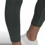Αθλητικά Γυναικεία Κολάν Adidas Aeroknit Branded 7/8 Tight Πράσινο