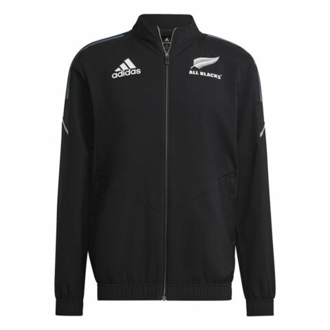 Ανδρικό Aθλητικό Mπουφάν Adidas All Black Rugby Prime Μαύρο